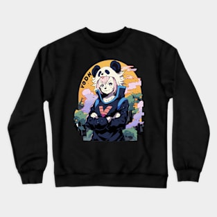 anime panda Crewneck Sweatshirt